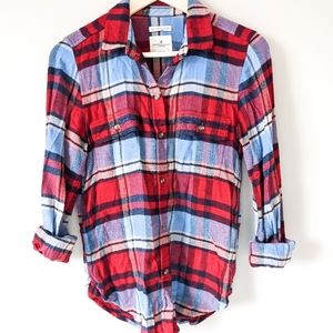 2/$15 AEO Ahh-Mazingly Soft Classic Fit Plaid Flannel